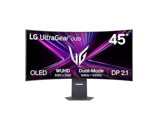 LG MT OLED LCD LED 44.5" 45GX950A - OLED panel, 5120x2160, 2xHDMI, DP, USB 3.0, USB-C, repro, nast vyska, zakriven