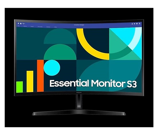 BAZAR - SAMSUNG MT LED LCD 27" S36GD - VA, prohnutý, 1920c1080, 100Hz - Poškozený obal (Komplet)