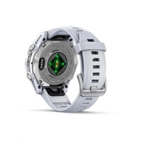 Garmin fenix® 8 – 43 mm, AMOLED, Silver / Whitestone se silikonovým řemínkem, EU