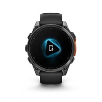 Garmin fenix® 8 – 51 mm, AMOLED, Slate grey a Černý silikonový řemínek, EU
