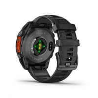 Garmin fenix® 8 – 51 mm, AMOLED, Slate grey a Černý silikonový řemínek, EU
