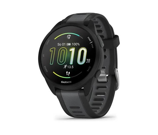 Garmin GPS sportovní hodinky Forerunner® 165, Black/Slate grey, EU