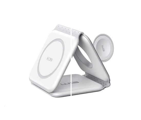 WG - Bezdrátová nabíječka WGMaxFlex 3in1 / Skládací / 15W+5W+2.5W / WG 42 / white
