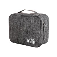 WG - Cestovní pouzdro na elektroniku / 24 x 17 x 9cm / grey