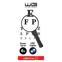 WG - Ruční lupa Dr. Zvětšioko/black