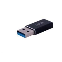 WG - Adaptér Type C (female) to USB-A 3.0 (male) / black