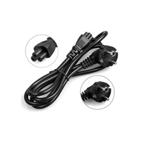 WG - Kabel napájecí WG Mickey Mouse / CEE 7/7 to IEC C5 / 1,5m / black