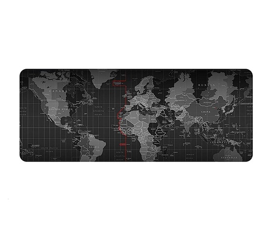 WG - Podložka pod myš WG1 / mapa světa / 300x750mm