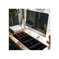 WG - Kancelářská podložka pod myš WG5 / Zkratky / 800x300x4mm / black