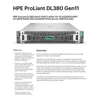 HPE PL DL380g11 4510 (2.4G/12C) 2x32G (p64706) 1x7.68TB 2x1000W 8SFF NVMe EmbSATAcontr 4p1G HPfans Smart Choice