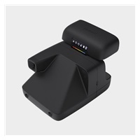 BAZAR - Polaroid Flip Black + balení barevných filmů (8 fotografií) - Poškozený obal (Komplet)