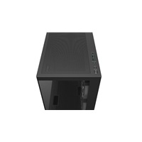 DEEPCOOL Case CG380 3F, mATX, ARGB, Průhledná bočnice, 3x 120mm Fan, černá