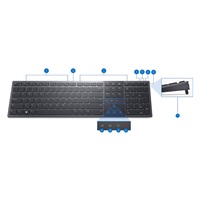 DELL KLÁVESNICA Pro Premium Collaboration Keyboard - KB900 - Czech/Slovak (QWERTZ)