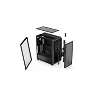 BAZAR - ENDORFY Case Arx 500 Core, Průhledná bočnice, ATX, 4x140mm Fan, černá - Poškozený obal (Komplet)