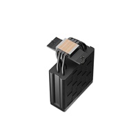 DEEPCOOL CPU Chladič AG400 BK ARGB V2, 1x120, LGA1851, AM5, černá