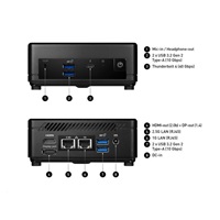 BAZAR - MSI PC Cubi Cubi 5 12M-001BEU, i7-1255U, N/A, N/A SSD, No OS, Black - Poškozený obal (Komplet)