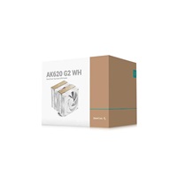 DEEPCOOL CPU Chladič AK620 G2 WH, 2x120, LGA1851, AM5, bílá