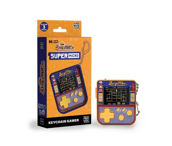Evercade Super Micro - BurgerTime Keychain Gamer