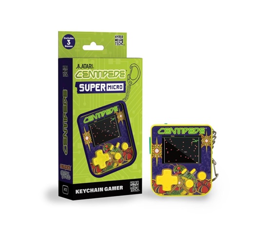 Evercade Super Micro - Centipede Keychain Gamer