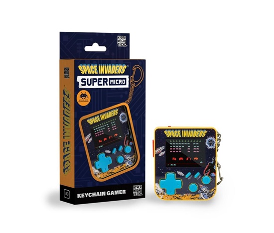 Evercade Super Micro - Space Invaders Keychain Gamer