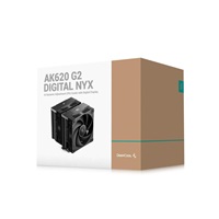 DEEPCOOL CPU Chladič AK620 G2 DIGITAL NYX, 2x120, LGA1851, AM5, černá