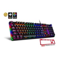 CONNECT IT Herní klávesnice NEO2 + Black, mechanická, USB, ARGB, CZ+SK, černá