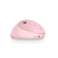 CONNECT IT FOR HEALTH LADIES PINK Bezdrátová vertikální myš, ergonomická, růžová – náhled 1
