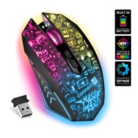 CONNECT IT DOODLE 2 PRO Herní myš, bezdrátová, černá