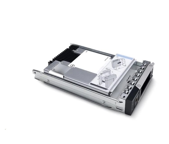 DELL 960GB SSD SATA Mixed Use 6Gbps 512e 2.5in with 3.5in Hot-plug CK  T360, T560, R360, R660, R760, Rxx5...
