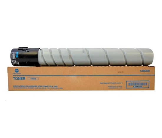 Toner Konica Minolta TN 322 black, bizhub 224e/284e/364e