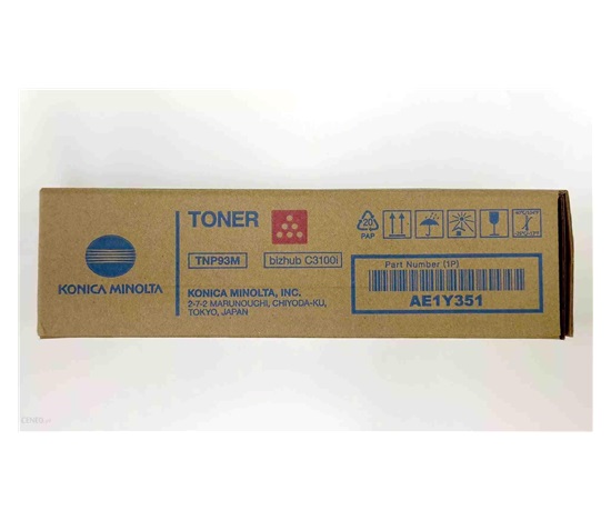 Toner Konica Minolta TNP 93 magenta, bizhub C3100i