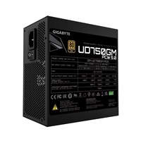 BAZAR - GIGABYTE zdroj UD750GM PG5, 750W, 80+ Gold, 120mm fan - Po opravě (Komplet)