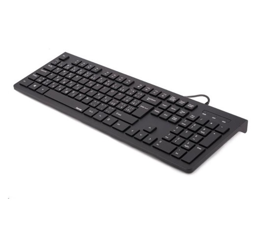 BAZAR - Hama klávesnice Basic KC-200, černá ( poškodena krabica - komplet )