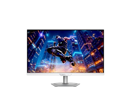 GIGABYTE LCD - 27" Gaming monitor M27UP ICE, SS IPS, 3840x2160 UHD, 160Hz, 1000:1, 350cd/m2, 1ms, 2xHDMI, 1xDP, bílá