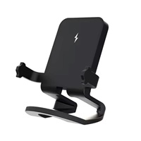 1stCOOL bezdrátová přenosná QI nabíječka 15W, panáček, USB-C, černá