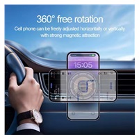 1stCOOL bezdrátová QI nabíječka 15W, do auta, MagSafe, USB-C, černá