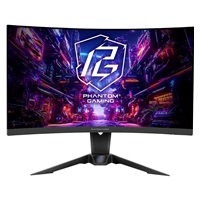 ASROCK LCD - 27" Gaming monitor PG27QRT2A, 2560 x 1440 QHD, 180Hz, 5000:1, 300cd/m2, 1ms, 2xHDMI, 1xDP