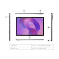 LENOVO TAB Idea Tab - MEDIATEK DIMENSITY 6300,11" 2.5K IPS,8GB,258GB,Arm Mali-G57 MC2,Luna Grey,Android 15,2YCourier
