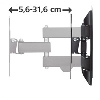 Hama nástenný držiak TV, 200x200, pohyblivý (2 ramená)