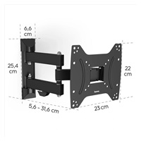 Hama nástenný držiak TV, 200x200, pohyblivý (2 ramená)