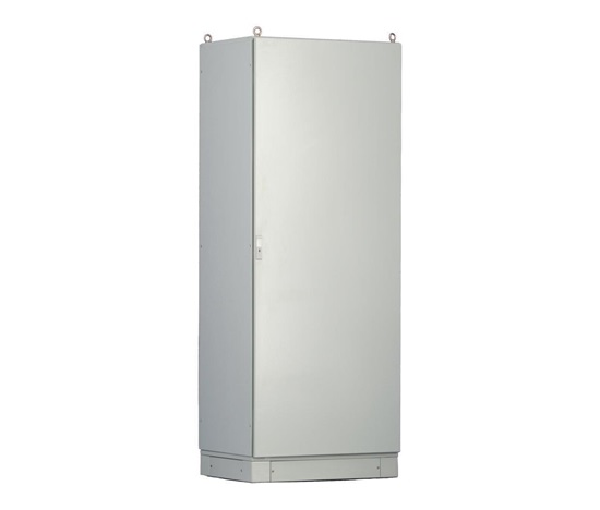 XtendLan 19" venkovní vodotěsný rozvaděč 30U 600x600, krytí IP55, 3-bodový zámek, šedý