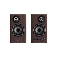 GENIUS Reproduktor SP-HF1812BT, BT, 3.5mm jack, 50W, tmavé dřevo