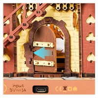 RoboTime 3D mechanická skládačka Kukačkové hodiny