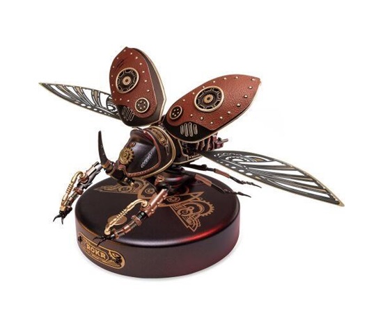 RoboTime 3D mechanické puzzle Brouk nosorožík