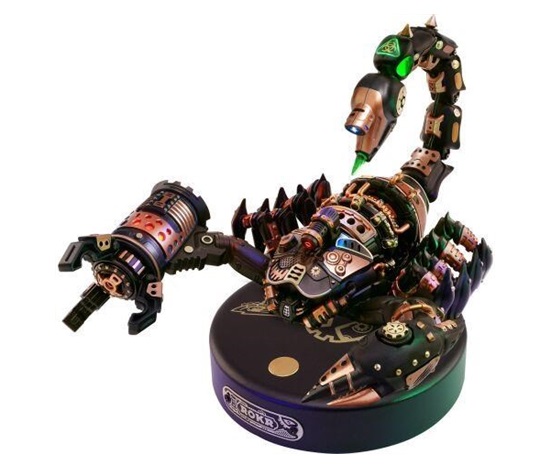 RoboTime 3D mechanické puzzle Císař Scorpion