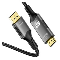 PremiumCord DisplayPort 1.4 na HDMI2.1  kabel pro rozlišení 8K@60Hz,4K@144Hz, 2m