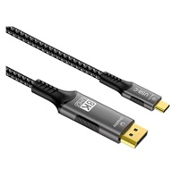 PremiumCord kabel USB-C na DisplayPort DP1.4   8K@60Hz a 4k@120Hz  2m