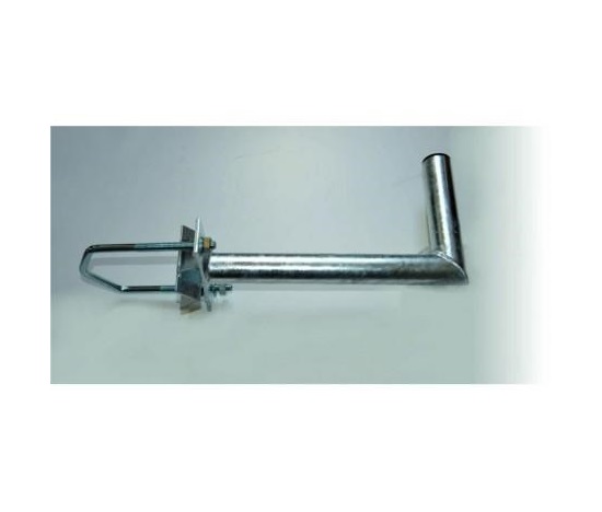 Držák antény na stožár do průměru 120mm s vinklem, délka 35cm