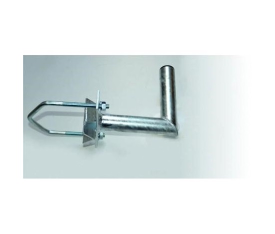 Držák antény na stožár do průměru 150mm s vinklem, délka 20cm