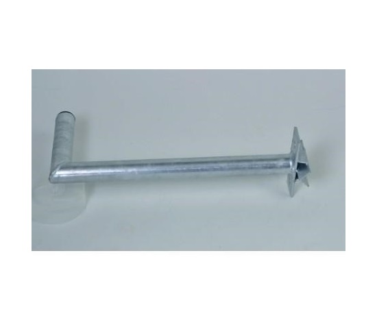 Držák antény na stožár s vinklem, délka 50cm